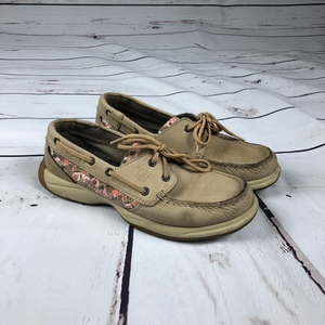 Sperry Tan‎ Flower Shoes
